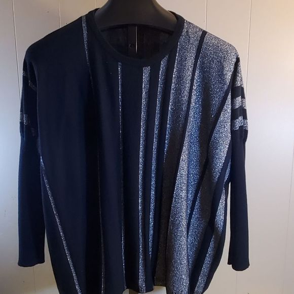 Alfani Sweaters - ALFANI Shimmery Crop Sweater